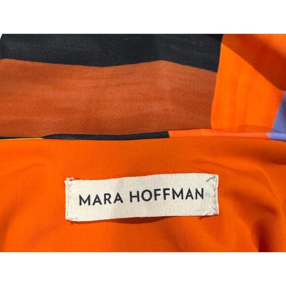 MARA HOFFMAN One Piece Color Block Bathing Suit in Sx XS - Picture 4 of 6